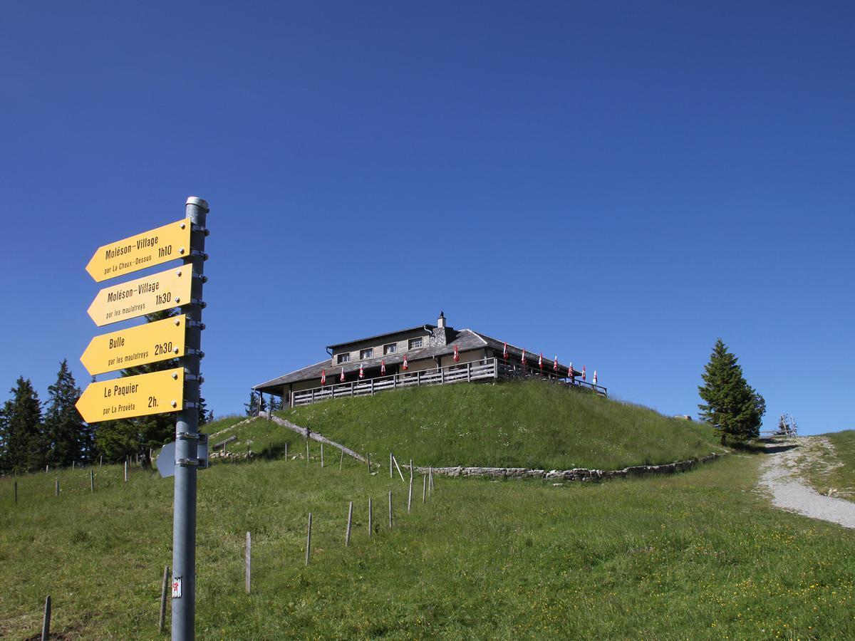 Refuge De Plan-Francey Hotel Moleson ภายนอก รูปภาพ